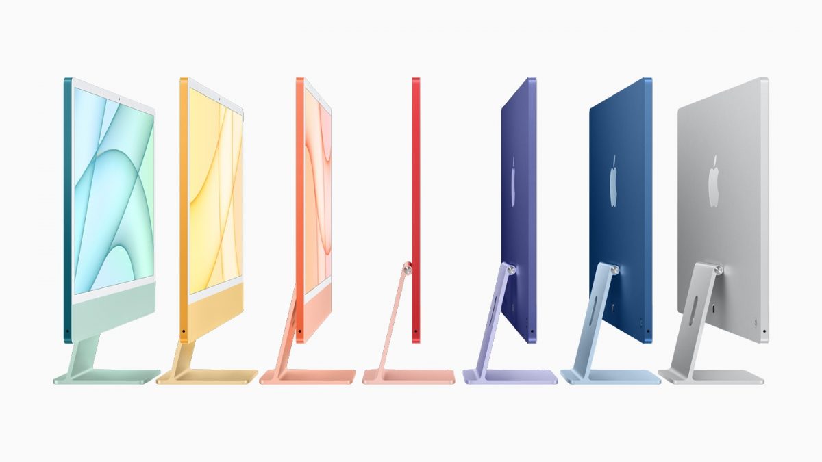 Noile computere iMac de la Apple - imagine oficială