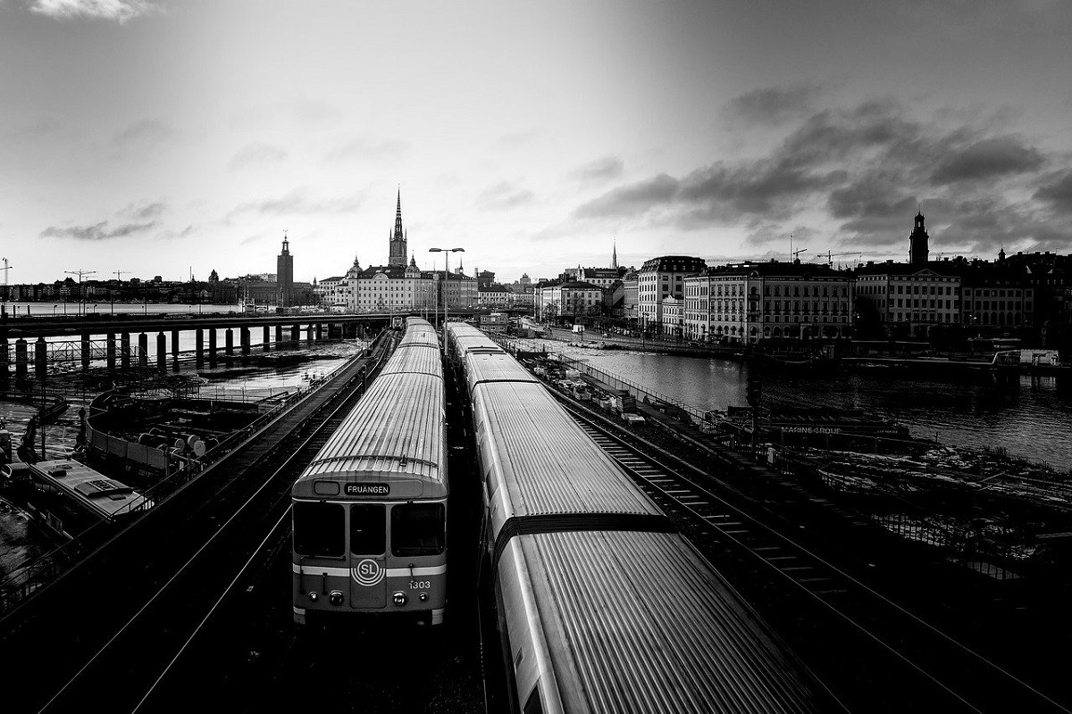 suedia, stockholm, trenuri, infrastructura