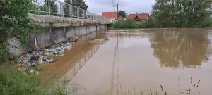DN 13 E Covasna Reci inundaţie