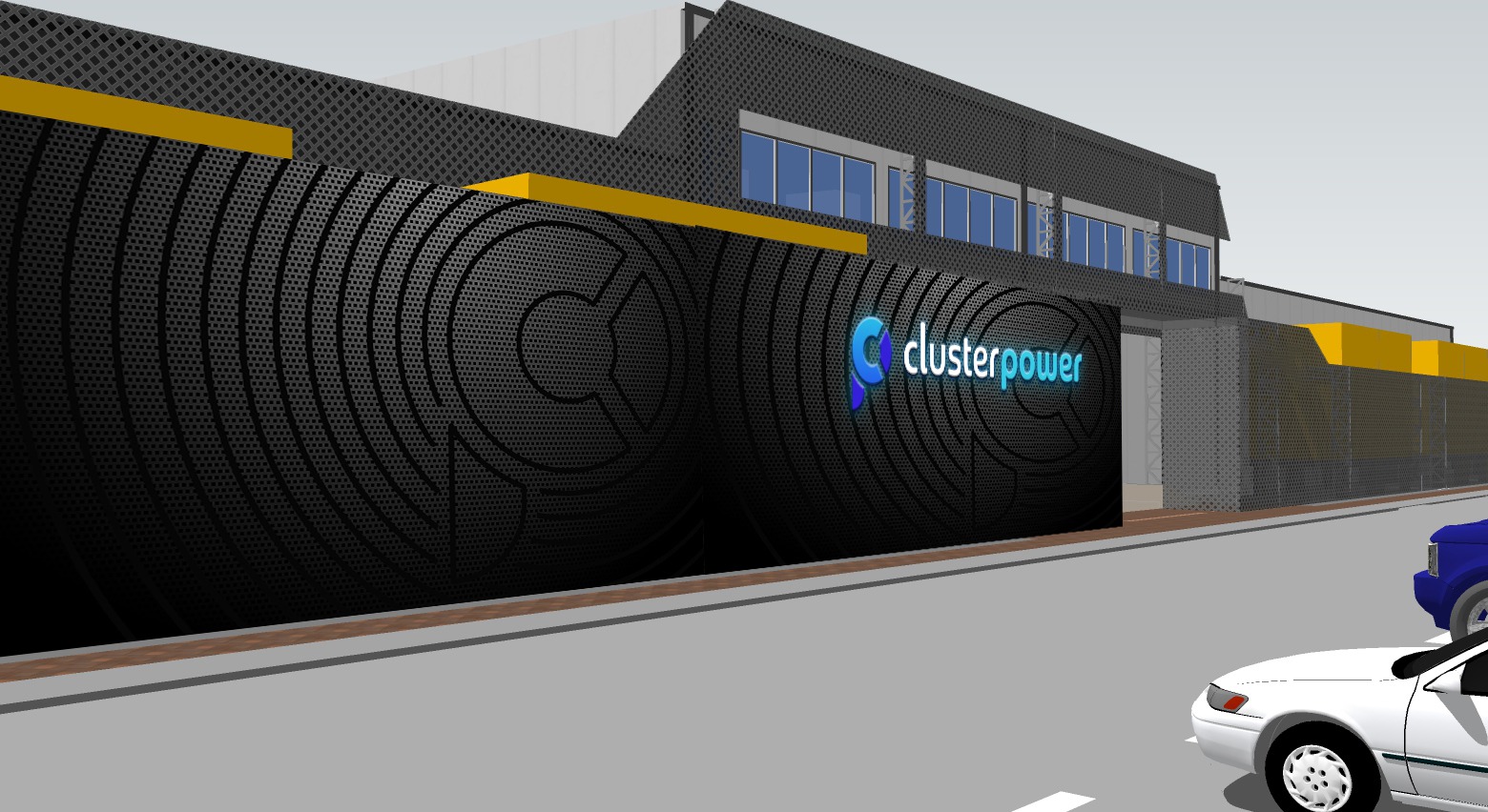 Randare centru de date ClusterPower