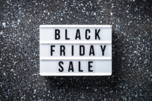 Black friday sale online shopping.