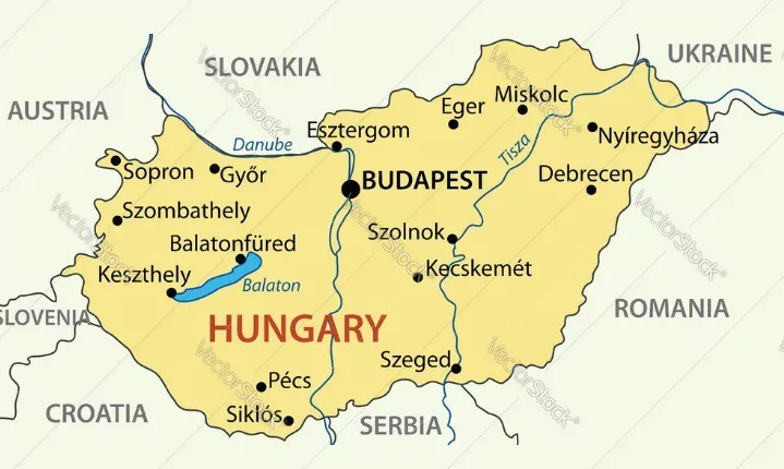 harta ungaria
