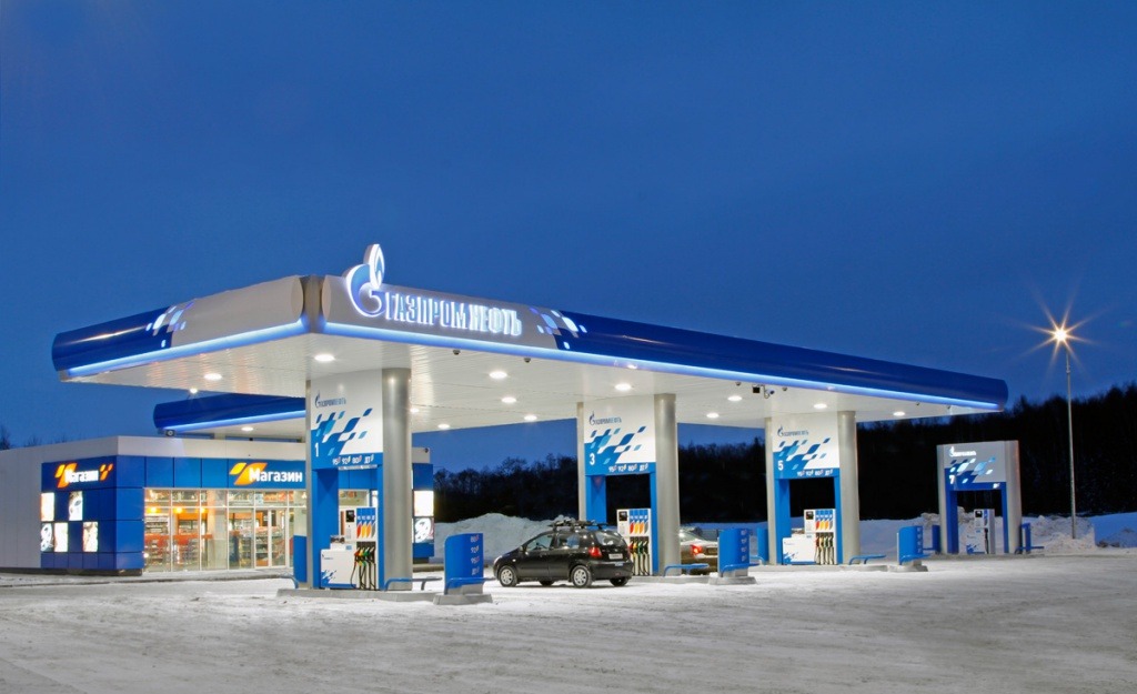 benzinarie Gazprom