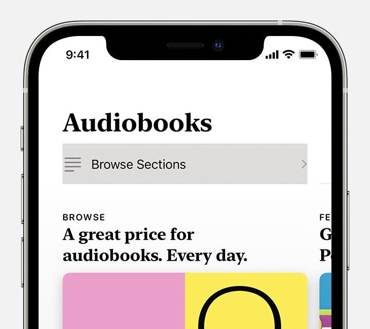 apple audiobook