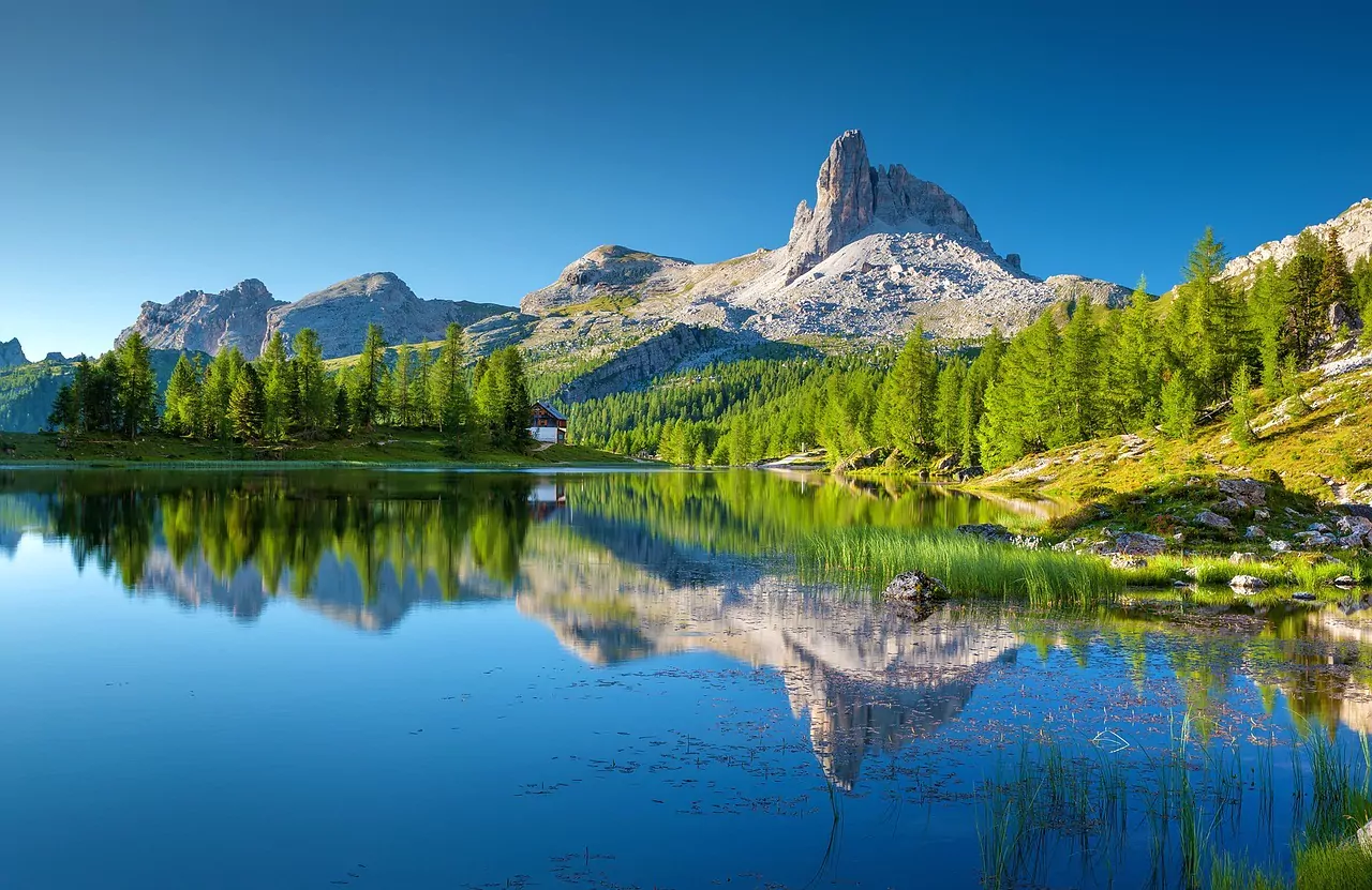 Lacul Federa, Alto Adige, Tirolul de Sud, Italia