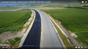 Autostrada Transilvania Câmpia Turzii Chețani august 2023