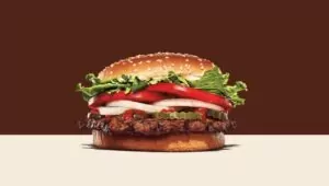 Burger King Whopper meniu online