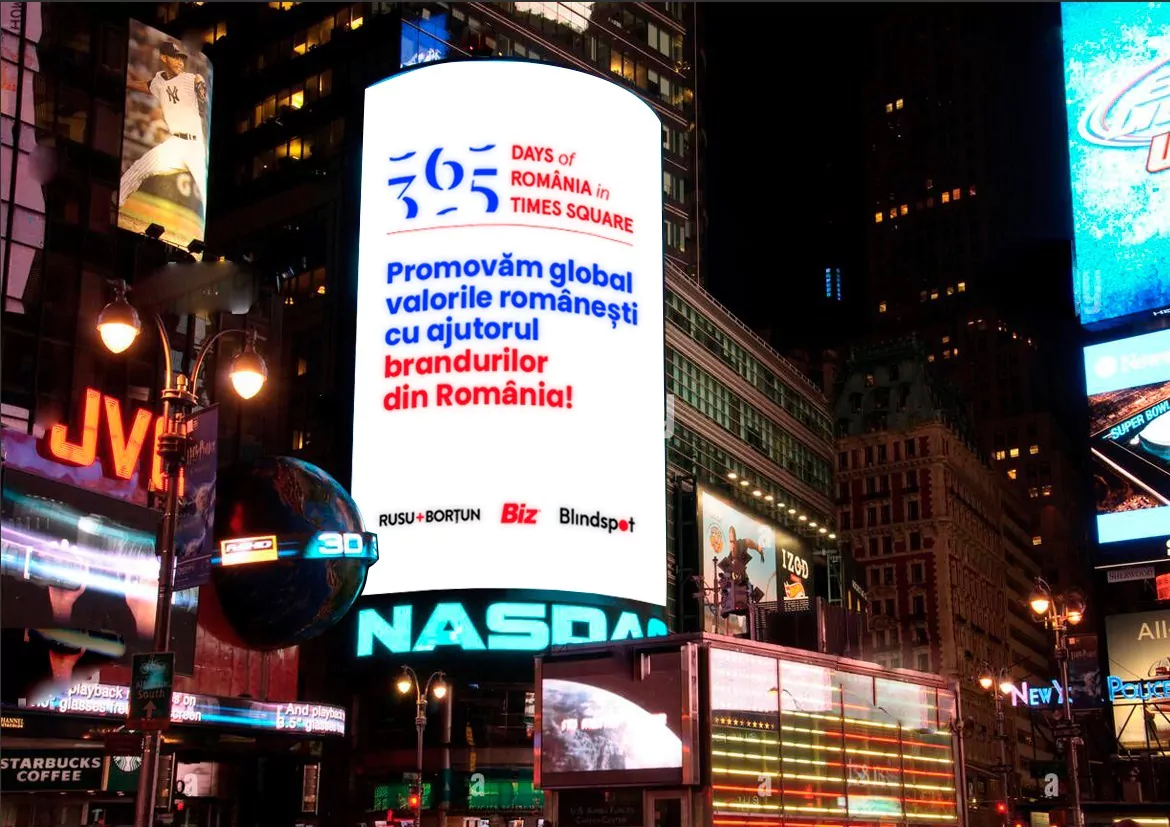 365 Days of Romania in Times Square